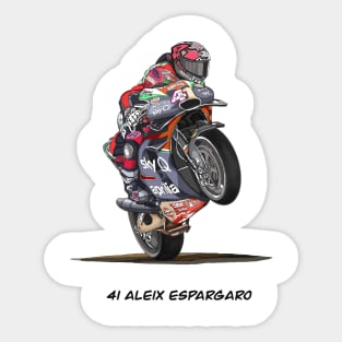 Drawing/Sketching MotoGP Team No 41 Sticker